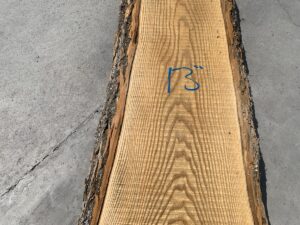 live edge ash slab, hardwood lumber, rustic ash slab tabletop