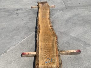 live edge ash slab, hardwood lumber, rustic ash slab tabletop