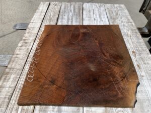 walnut crotch, figured walnut, unsteamed walnut