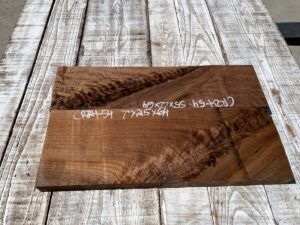 walnut crotches, unsteamed walnut, door panels, drawer panels