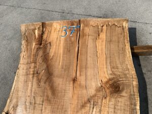 live edge spalted maple slab, live edge bar top, rustic tabletops