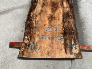 live edge spalted maple slab, rustic live edge slab, weathered tabletops