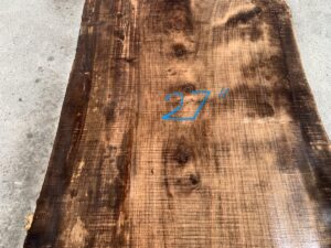 live edge spalted maple slab, rustic live edge slab, weathered tabletops