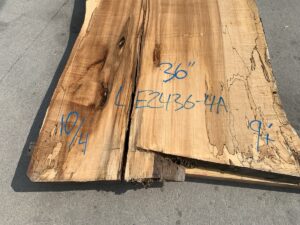 live edge spalted maple slab, rustic tabletops, wooden tabletops