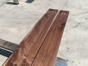 walnut lumber, unsteamed walnut, hardwood lumber