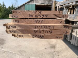 wide walnut lumber, unsteamed walnut, high quality walnut lumber