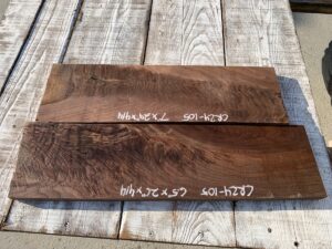 walnut crotches, unsteamed walnut, door panels, drawer panels