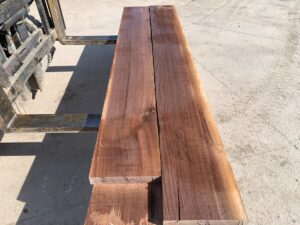 quartersawn walnut lumber, wooden tops, unsteamed walnut