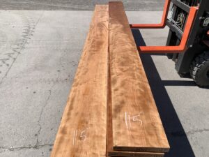 curly cherry lumber, premium hardwood, furniture quality lumber