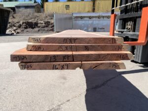 live edge hormigo lumber, exotic hardwood, rustic lumber