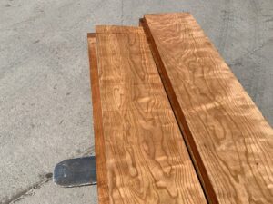 curly cherry lumber, premium hardwood, high quality cherry lumber