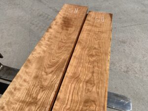 curly cherry lumber, premium hardwood, high quality cherry lumber