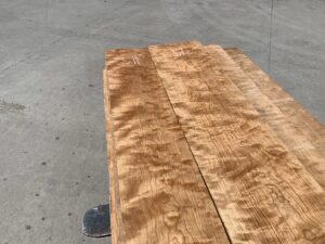 curly cherry lumber, premium lumber, curly hardwood lumber