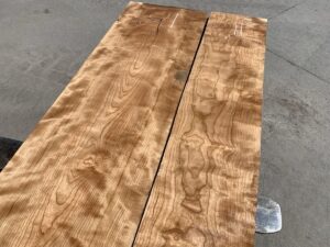 curly cherry lumber, premium curly cherry hardwood, hardwood tabletops