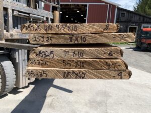live edge butternut lumber, rustic lumber, rustic tops