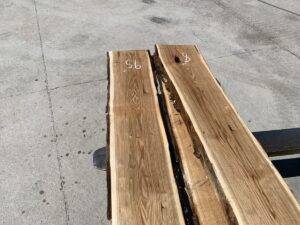 live edge butternut lumber, rustic lumber, rustic tops