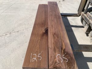 walnut lumber, unsteamed walnut, hardwood lumber