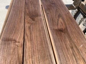 walnut lumber, premium hardwood, unsteamed walnut