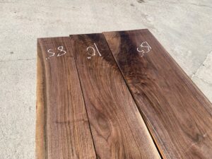 walnut lumber, premium hardwood, unsteamed walnut