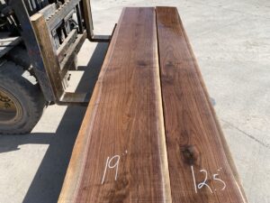 wide walnut lumber, unsteamed walnut, premium hardwood