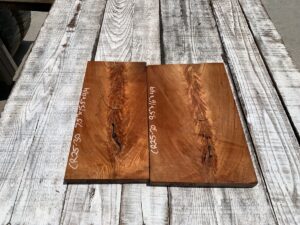 cherry crotches, drawer panels, drawer panels