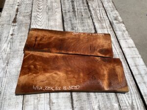 cherry crotches, door panels, drawer panels