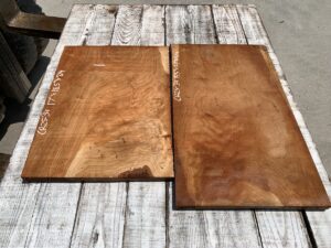 cherry crotches, door panels, drawer panels