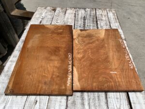 cherry crotches, door panels, drawer panels