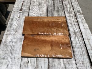 cherry crotches, door panels, drawer panels