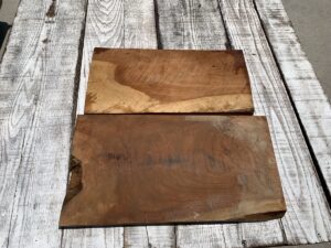 cherry crotches, door panels, drawer panels