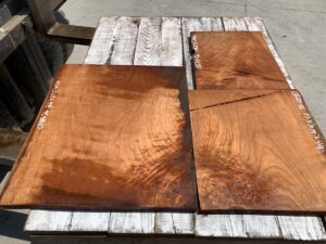 cherry crotches, door panels, drawer panels