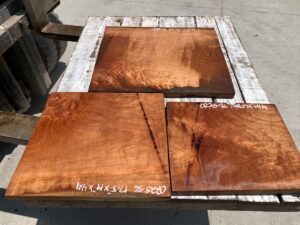 cherry crotches, door panels, drawer panels
