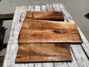 cherry crotches, door panels, drawer panels