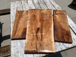 cherry crotches, door panels, drawer panels