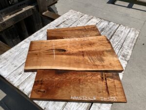 cherry crotches, door panels, drawer panels