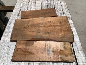 cherry crotches, door panels, drawer panels