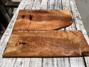 cherry crotches, figured cherry, door panels