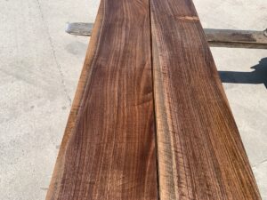 curly walnut lumber, unsteamed walnut, premium hardwood