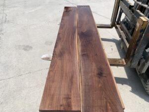 figured walnut lumber, premium hardwood, unsteamed walnut