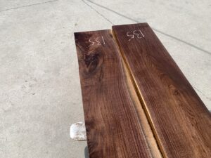 figured walnut lumber, premium hardwood, unsteamed walnut