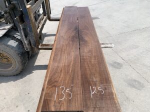 figured walnut lumber, premium hardwood, unsteamed walnut