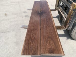 figured walnut lumber, premium hardwood, unsteamed walnut