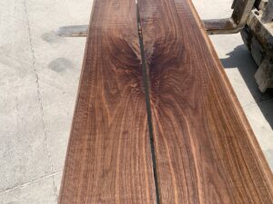 figured walnut lumber, premium hardwood, unsteamed walnut