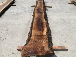 live edge walnut slab, unsteamed walnut, hardwood tabletop