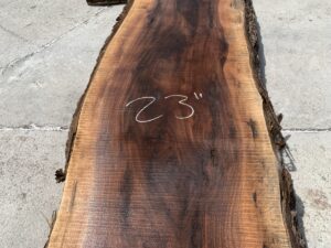 live edge walnut slab, unsteamed walnut, hardwood tabletop