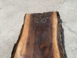 live edge walnut slab, unsteamed walnut, hardwood tabletop
