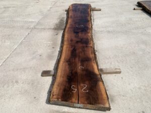 live edge walnut slab, unsteamed walnut, hardwood tabletop