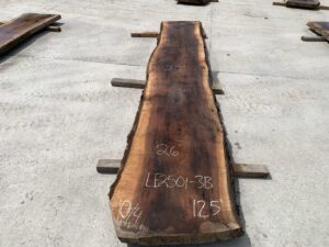 live edge walnut slab, unsteamed walnut, hardwood tabletop
