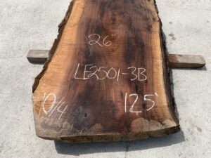live edge walnut slab, unsteamed walnut, hardwood tabletop