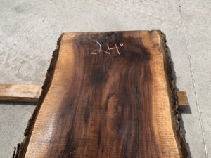 live edge walnut slab, unsteamed walnut, hardwood tabletop